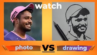 Sanju Samson Stencil Art StepbyStep Guide to Create Your Own  sanjusamson India [upl. by Elonore292]