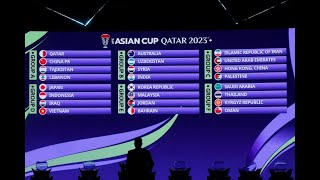 GUIDA ALLA COPPA DASIA Girone A Qatar Libano Cina Tagikistan [upl. by Twitt]