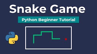 Snake Game In Python  Python Beginner Tutorial [upl. by Nawd]