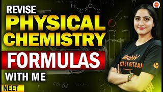 Physical Chemistry Formula Revision  NEET Chemistry  Diksha maam  Vedantu NEET English [upl. by Bambie]