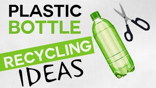 easy way to recycle plastic bottles [upl. by Ahsinned]