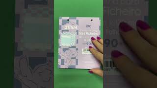 Refil Folhas para Caderno Argolado stitch dac youtubeshorts [upl. by Cyma]