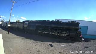 ATSF Santa Fe 2926 steam locomotive and tool car on its way home [upl. by Coit719]