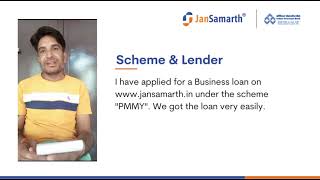 Success Stories Entrepreneurial Triumphs with Our Loans  JanSamarth Portal  Testimonial 144 [upl. by Whetstone]