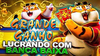 ESTRATÉGIA PARA BANCA BAIXA NO FORTUNE TIGER [upl. by Hsilgne]