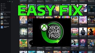 How To Fix Xbox Game Pass Games Not Launching on PC [upl. by Malo]