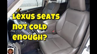 Are your Lexus and Toyota Seats not Cold enough Lets Fix it [upl. by Acie]