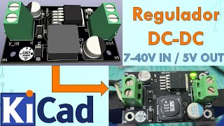 Proyecto Regulador DCDC LM25755  Kicad [upl. by Vange224]