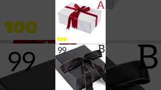 Choose your gift 🎁  A and B box  shorts viralshorts gift giftbox choose [upl. by Proudman]