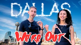 Dear Dallas We Wanted to Stay… But Heres Why We Couldnt  A City Review of Dallas amp DFW  VLOG [upl. by Barcroft148]