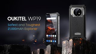 OUKITEL WP19 Rugged SmartphoneSafest and Toughest I 21000mAh Explorer [upl. by Sedicla]