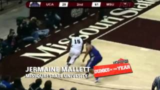 Jermaine Mallett  Missouri State Dunk of the Year Nominee [upl. by Penland]