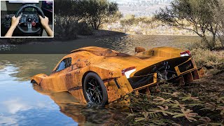 Rebuilding Pagani Zonda R Forza Horizon 5 Logitech G29 Stering Wheel Gameplay [upl. by Lil202]