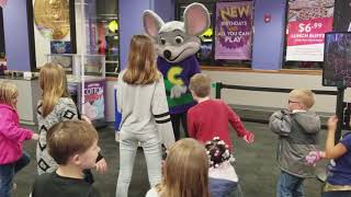 Chuck E Cheese Dance Chuck e Dance 2 with Ticket splash [upl. by Ardnoid]