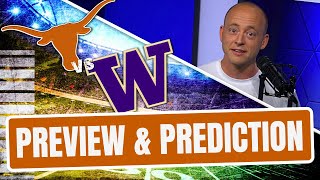 Texas vs Washington  CFP Sugar Bowl Preview amp Prediction Late Kick Cut [upl. by Neirod]