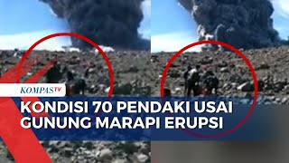 Gunung Marapi Erupsi BKSDA dan Aparat Terkait Evakuasi 70 Pendaki [upl. by Elo]