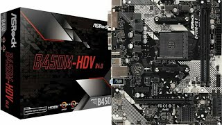 ASRock B450mHDV I B450 motherboard I Budget Motherboard I AMD Motherboard [upl. by Asenab]