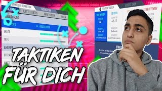 FIFA 19 SO FINDEST DU DIE BESTE TAKTIK FÜR DICH  Individuelle Taktiken Anweisungen Formationen [upl. by Teleya]