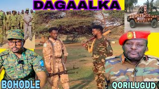 DAGAALKA YAA BILAABAYDAGAALKII QORILUGUDDHULBAHNTE OO DHAAR KU MARAY [upl. by Allac]