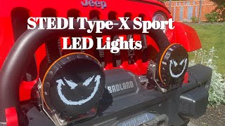 STEDI TypeX Sport LED Lights Unboxing amp Install [upl. by Ford444]