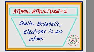 Atomic structure1 [upl. by Timofei]