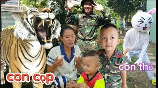 Con cọp con thỏ những video triệu view của Bắp [upl. by Attenat175]