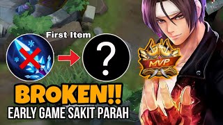 Ternyata EarlyGame Wajib Beli Item Ini⁉️ Early game Damage Sakit Banget Gendong Tim  Mlbb [upl. by Annej]