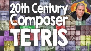 A Brief History of 20th Century Classical Music Tetrisstyle [upl. by Chill]