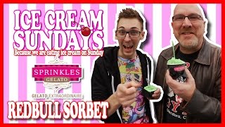 Sprinkles Gelato ♥ Red Bull Sorbet ♥ with Paul from Wheres My Challenge [upl. by Leitman]