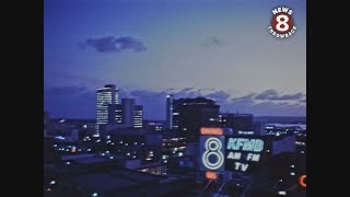 San Diego downtown city lights in 1966 [upl. by Nedearb]