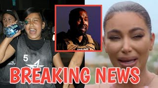 NORTH WEST WANTS TO KNOW WHY KIM KARDASHIAN DIVORCED KANYE WEST [upl. by Gnil]