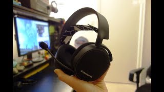 SteelSeries Arctis 3 Bluetooth review  An allplatform gaming headset  By TotallydubbedHD [upl. by Yelkrab531]