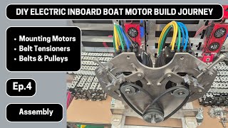 OffGrid Boat  DIY Electric Boat Motor  Motor Assembly  Ep4 [upl. by Zaccaria780]