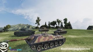 Kanonenjagdpanzer  gameplay live from gamescom 2015 [upl. by Notsgnik]