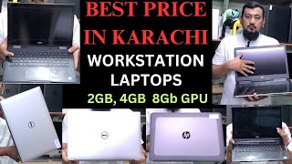 DELL  HP Workstation  2GB  4Gb  8GB Graphics Laptops Best Price in Karachi Pakistan NxGeNTeCh [upl. by Ardnait421]