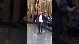 Avaz Oxun vs Jamshid Normatov dance comedy kulgulivideolar kulgu musicclip trend [upl. by Halullat]