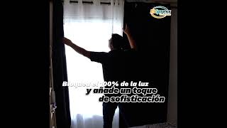 Cortinas Blackout con Velo  Express Variedades [upl. by Elvis]