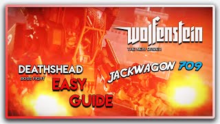 Wolfenstein The New Order Easy Guide  DeathsHead Boss Fight Both Stages [upl. by Agler647]