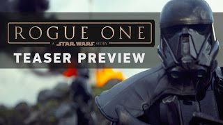 ROGUE ONE A STAR WARS STORY Teaser Preview [upl. by Eliga]