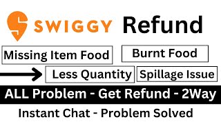 Swiggy Refund  Swiggy Customer Care  Swiggy [upl. by Farl195]