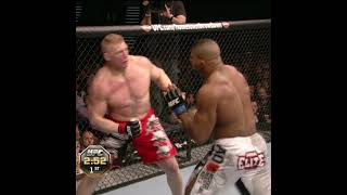 UFC on this date Alistair Overeem beats Brock Lesnar 😮  Shorts [upl. by Nosyaj]