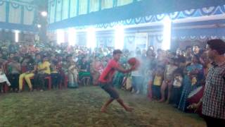 Awesomedurga puja aarti danceDunuchibY prosanjit nandi [upl. by Ananna]