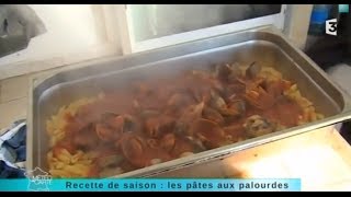 Recette de saison  les pâtes aux palourdes [upl. by Bolten368]