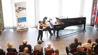 Teo Gertler Slovakia playing Tommaso Antonio Vitali  Chaconne in G minor [upl. by Bagley]