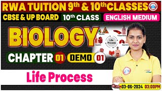 Class 10 Biology Chapter 1 Life Process 1  Biology Class 10  CBSE amp UP Board  By Gaurangi Mam [upl. by Snoddy634]