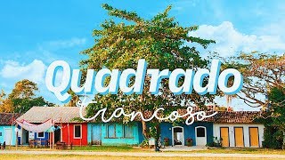 O QUADRADO NÃO É QUADRADO 🤔  TRANCOSO  BA 3  VIAGEM [upl. by Ayotac]