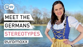 German Stereotypes The Dirndl Humor And German Efficiency  Meet the Germans [upl. by Naux]