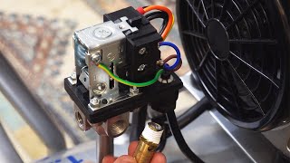 Pressure Switch Replacement on Air Compressor  Connections amp Test [upl. by Dennie5]