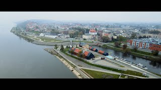 Miasto z lotu ptaka  DRONE SHOTS 4K Grudziądz [upl. by Edahc40]