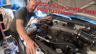 Easy Way To Figure Out What Is Draining Your Car Battery Using Just a Test Light Parasitic Draw [upl. by Aciretnahs]